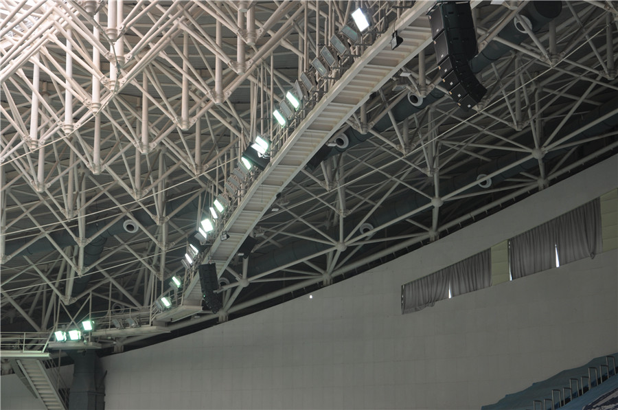 中國石油大學體育館數字音響係統(圖4) 中國(guó)石油大學體育館數字(zì)音響係統(圖4)